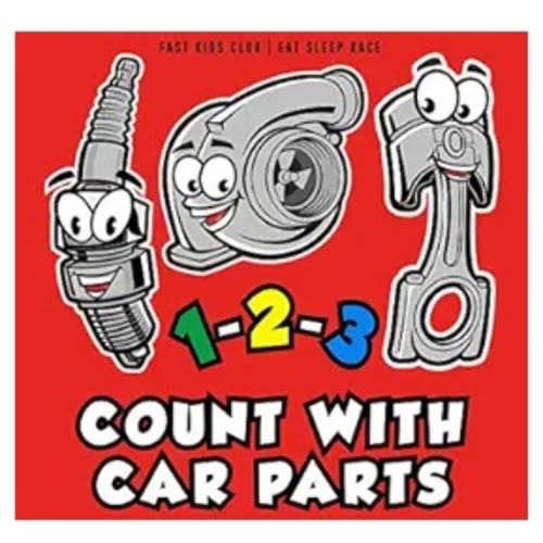 1-2-3 Count with Car Parts