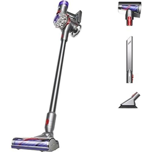 Dyson V8 Plus Cordless Vacuum, Cleans Hard Floors and Carpets, Detangles, Converts to Handheld, 115AW, 2 Power Modes, Up to 40 Minutes¹