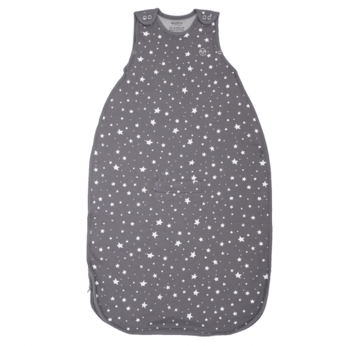 Ultimate Baby Sleep Bag, Merino Wool & Organic Cotton - Star Gray
