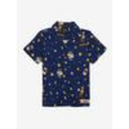 Disney A Goofy Moovie Alphabet Soup Allover Print Toddler Woven Button-Up - BoxLunch Exclusive | BoxLunch