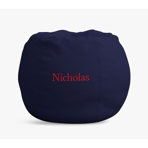 Pottery Barn Anywhere Beanbag™, Navy Twill (No Personalization)