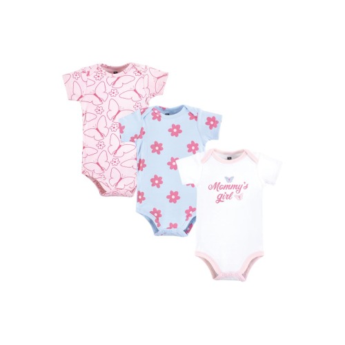 Essential Three-Piece Set of Cotton Bodysuits