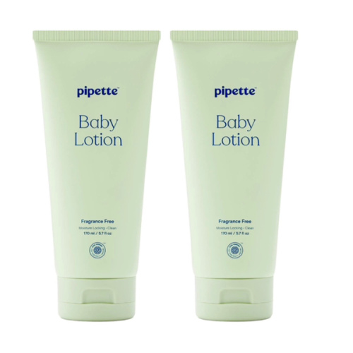 Fragrance-Free Baby Lotion Duo | Pipette Baby