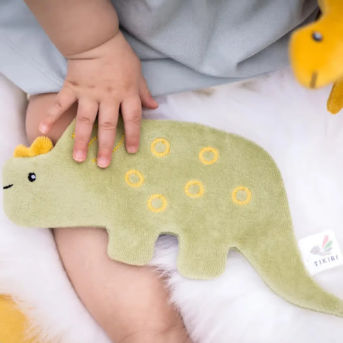 Triceratops Crinkle Toy