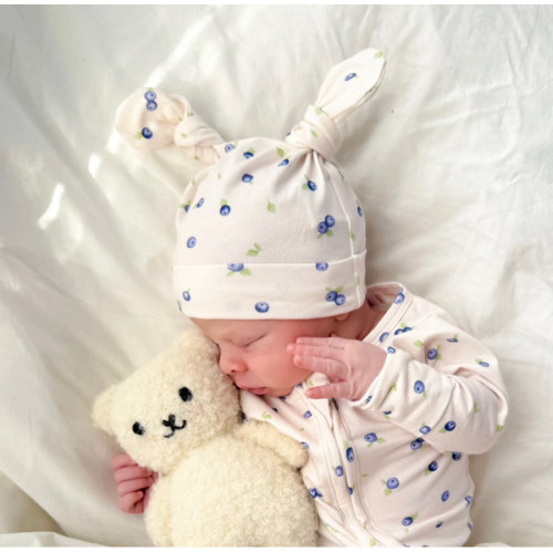 Double Knot Beanie | Blueberries