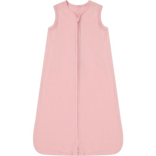 DaysU Cotton Baby Sleep Sack, Baby Sleeping Bag with Two-Way Zipper, 0.5 TOG Wearable Blanket for Newborn Baby Boys and Girls