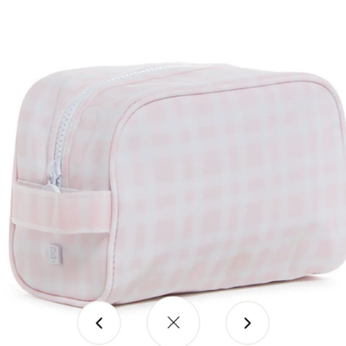Stow It - Pimlico Plaid Pink Dopp Bag