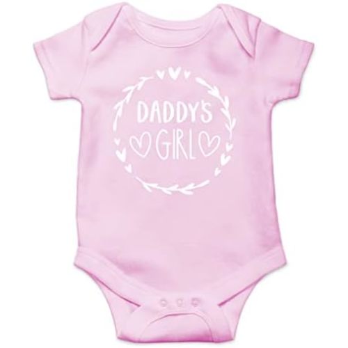 Daddy's Girl Baby Bodysuit Funny Adorable Newborn Girls Romper Clothing Cute Princess Outfit