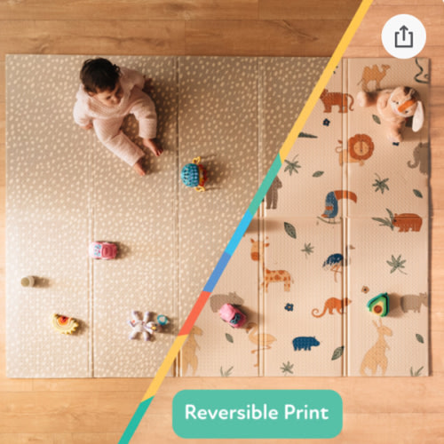 Reversible Floor Mat | Safari