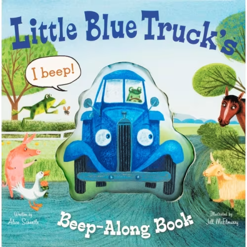 Little Blue Truck's Beep-along Book Book By Alice Schertle, (Board Book) | Indigo