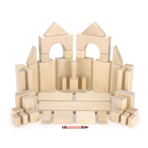 Everwood Friends - 45 pc. Beginner Set Maple Building Blocks