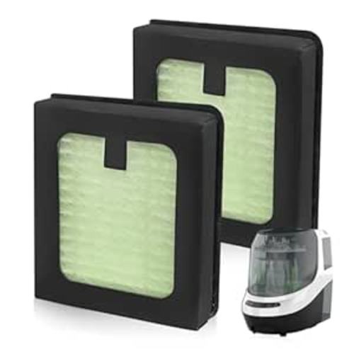 2Pack HEPA Filter Replacement Compatible with Baby Brezza Bottle Dryer Advanced and Baby Brezza Bottle Washer Pro