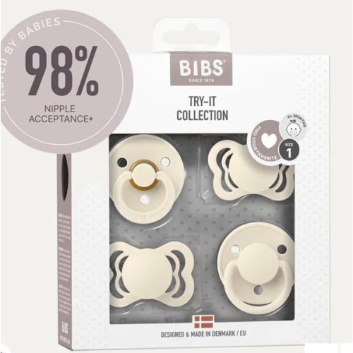 Pacifiers – Try-It Collection 0 to 6 Months – The Clean Bean Market