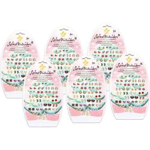 Cheerful Holiday Sticker Earrings Bundle