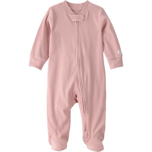 Little Planet by Carter's Girl Sleep and Play made with Organic Cotton, Blush Pink, NB