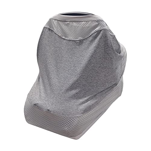 Boppy 4 and More Multi-use Cover, Pearl, Quick-Dry UPF 50+ Knit and Breathable Mesh, Versatile for Car Seat Canopy, Nursing Cover, Infant Strollers, Shopping Carts, Highchairs and More