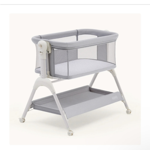 HARPPA Cuddly Sway | 3-in-1 Rocking Baby Bassinet & Bedside Sleeper with Anti-Reflux Mattress for Newborns | Attaches to Bed, Adjustable Height, Tool-Free Setup, Portable Wheels, CPSC Certified, Gentle Rocking Motion | Ideal for Infants, Safe Co-Sleeping