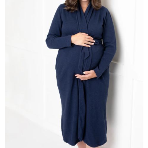 Organic Lounge Robe - Organic Maternity Clothes - Monica + Andy