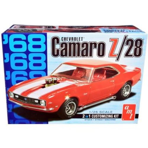 Skill 2 Model Kit 1968 Chevrolet Camaro Z/28 2-in-1 Kit 1/25 Scale Model by AMT