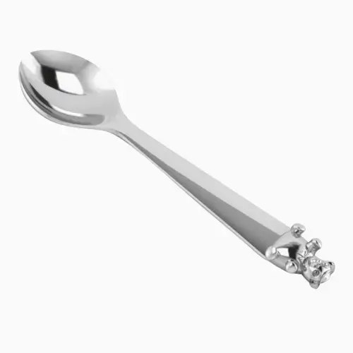 Engraved baby spoon