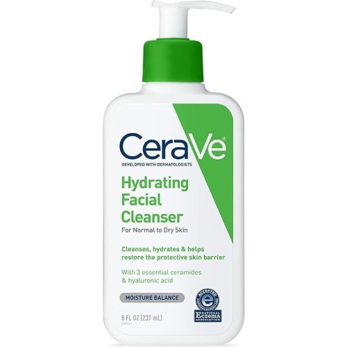 CeraVe Hydrating Cleanser with Hyaluronic Acid, Face Wash for Dry Skin,8oz