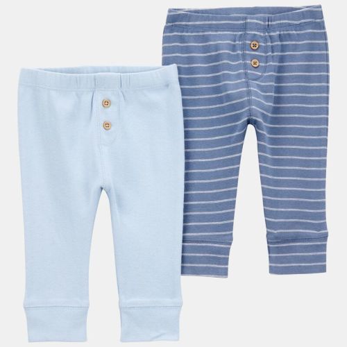 Baby Boy 2-Pack Pull-On Cotton Pants | Carter’s Oshkosh Canada