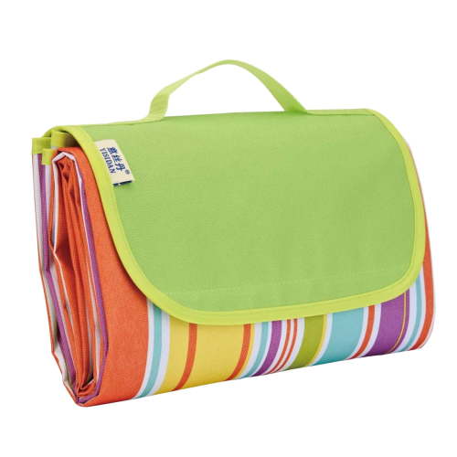 Zzbeans Foldable Picnic Blanket, Outdoor Camping Mat for Beach Hiking Backyard, Waterproof Moisture-Proof Playmat for Family Sports Events Baby Crawl
