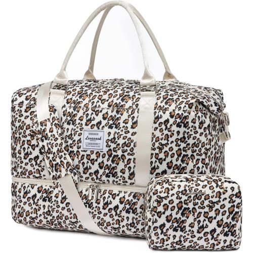 Travel Duffle Bag,Weekender Bags for Women with Shoe Compartment,Carry on Overnight Bag with Toiletry Bag,Gym Duffel Bag with Wet Pocket, Hospital Bags for Labor and Delivery