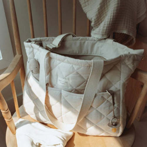 Quilted Diaper Bag by Dans le Sac | Honey Moon Baby Co