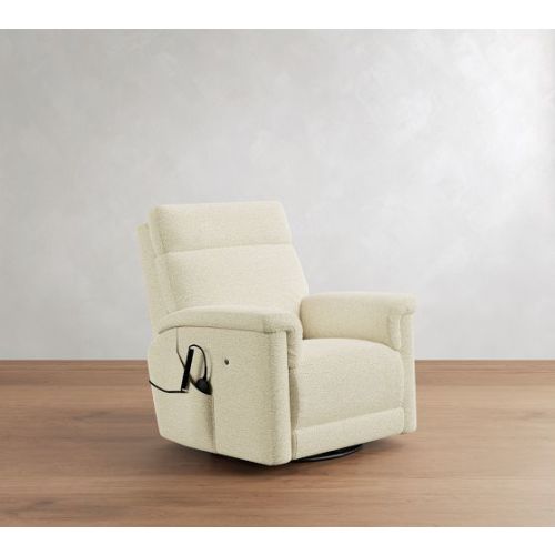 Dream Deluxe Power Swivel Recliner with Massage & Heat | Pottery Barn