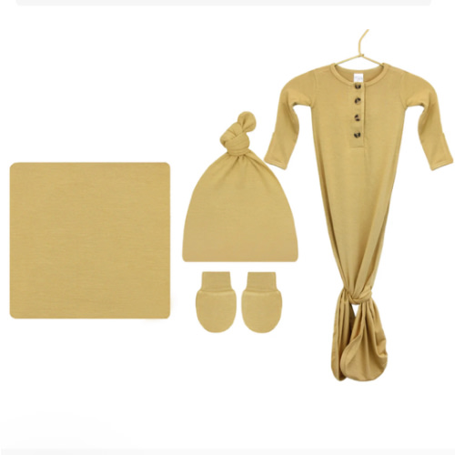 Sutton Newborn Hat Bundle (Gown)