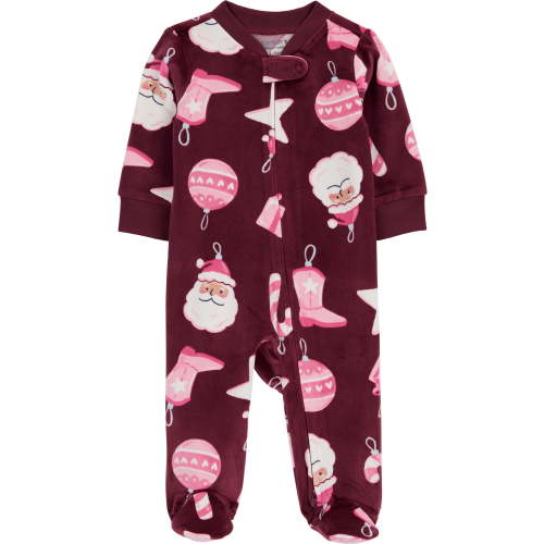 Carter's Child of Mine Baby Cozy Holiday Sleep N Play, Sizes Preemie-6/9 Months