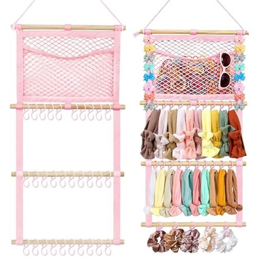 kangaroo Headband Holder Hair Bows Organizer for Baby Girls Nursery Decor