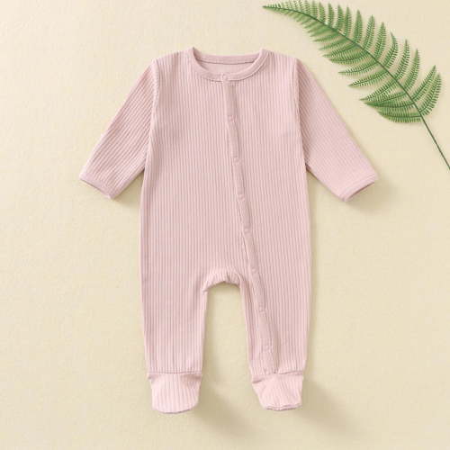 Cowsor Organic Cotton Baby Footie Pajamas Newborn Soft Zip Sleeper