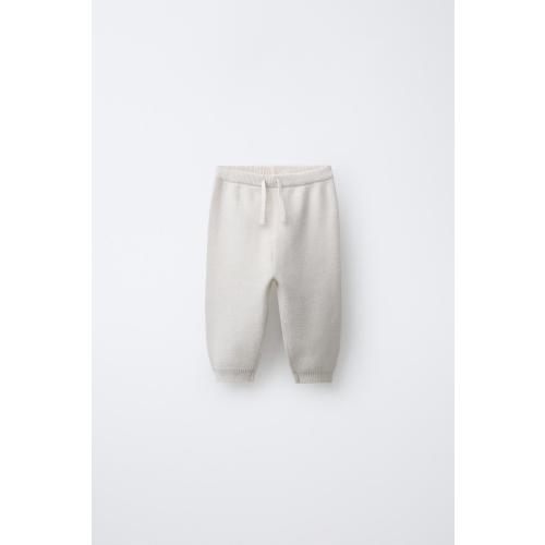KNIT JOGGING PANTS - Ice | ZARA United States