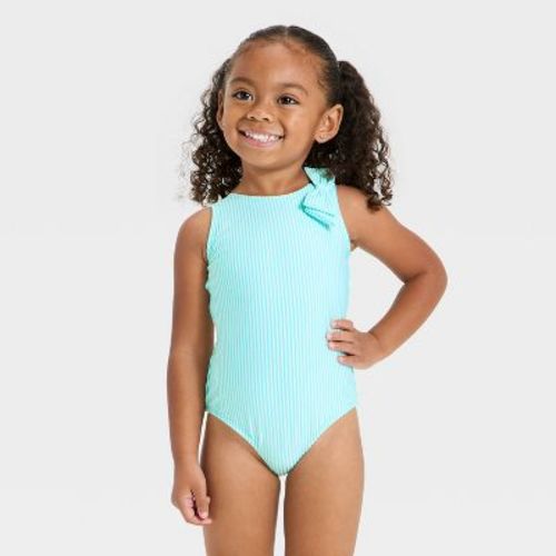 Toddler Girls' One Piece Swimsuit - Cat & Jack™ Green 2T