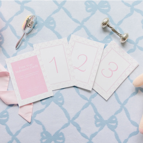 First Year Milestone Cards & Stand | Petite Keep