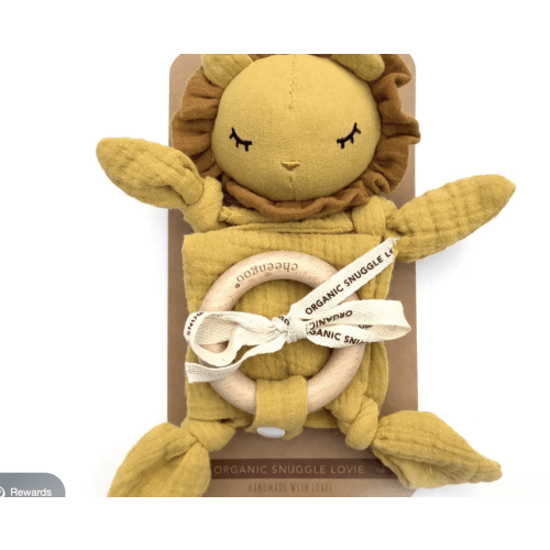 Snuggle Lovie Blanket Lion