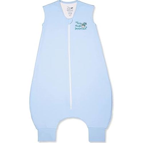 Baby Merlin's Magic Dream Sack Easy Walker - 100% Cotton Baby Wearable Blanket Baby Sleep Sack (Size: Large 12-18 Months) (Color: Blue)