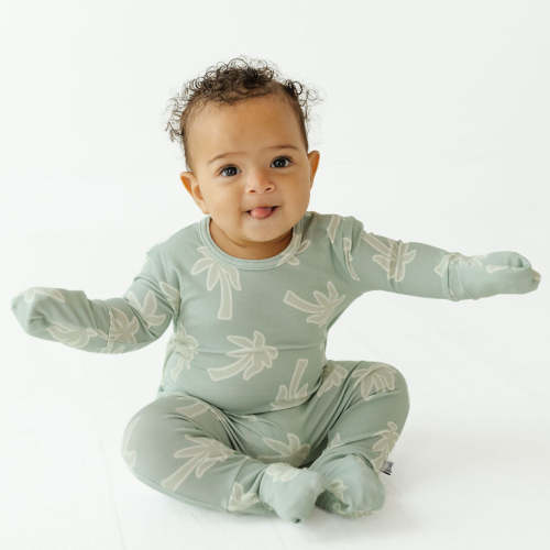 Keep Palm and Carry On Day to Night Romper Luxe Edition | Cotton Bamboo Blend