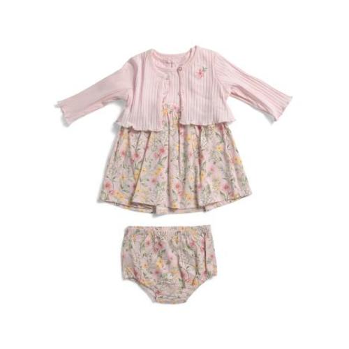 Infant Girls 2pc Floral Knit Dress And Cardigan Set | Kids & Baby | TJ Maxx