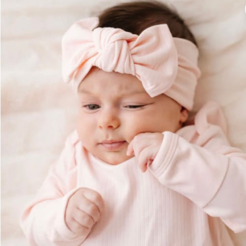 Carnation Ribbed Bow