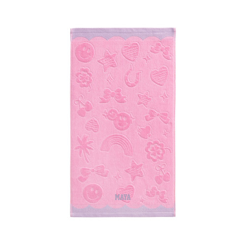 Stoney Clover Lane Jacquard Bath Towels | Pottery Barn Kids