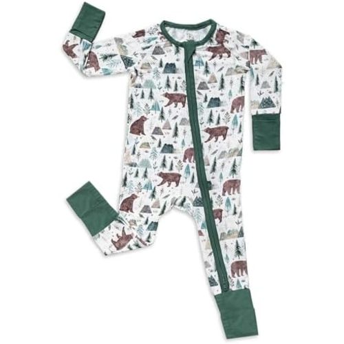 Miaoberry Pajama for Baby Boys & Girls – Viscose from Bamboo Sleepwear, 2-Way Zipper