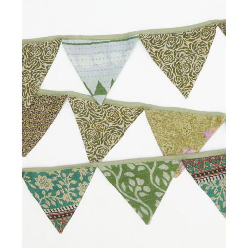 Kantha Pennant Banner