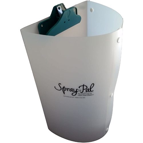 Spray Pal - Original Cloth Diaper Sprayer Splatter Shield - Pre-Rinse Messy Laundry with Diaper Sprayer or Hand Held Bidet - Prevent Mess The Easy Way