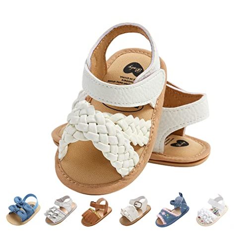 Baby Girls Sandals Summer Shoes Outdoor First Walker Toddler Girls Shoes For Summer