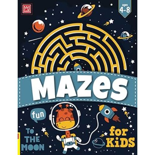 Mazes For Kids Ages 4-8: Maze Activity Book For Kids | More Than 101 Mazes