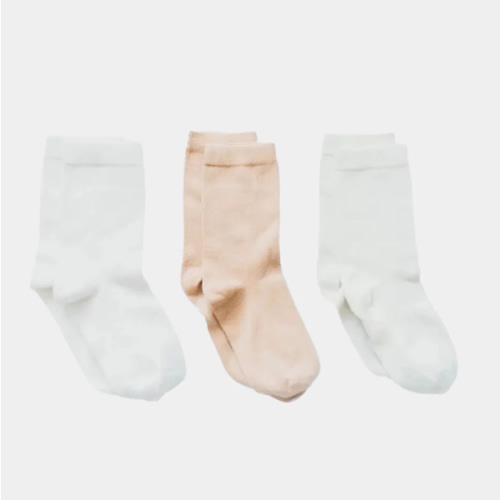 Pure (no dye) Kids Socks | 98% Organic Cotton – Q for Quinn