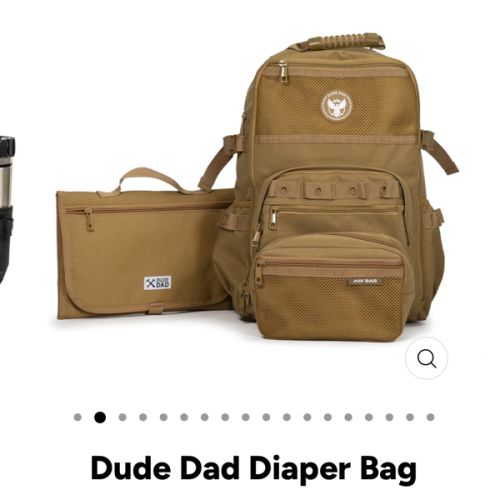 Dude Dad Diaper Bag